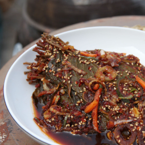 맛있는 양념 깻잎장아찌 국산 500g 순창 향적원
