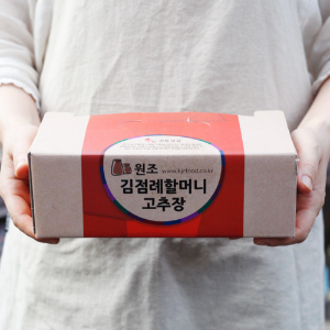 명절 찹쌀고추장 전통된장 선물세트 500g 김점례